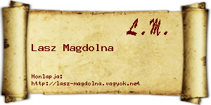 Lasz Magdolna névjegykártya